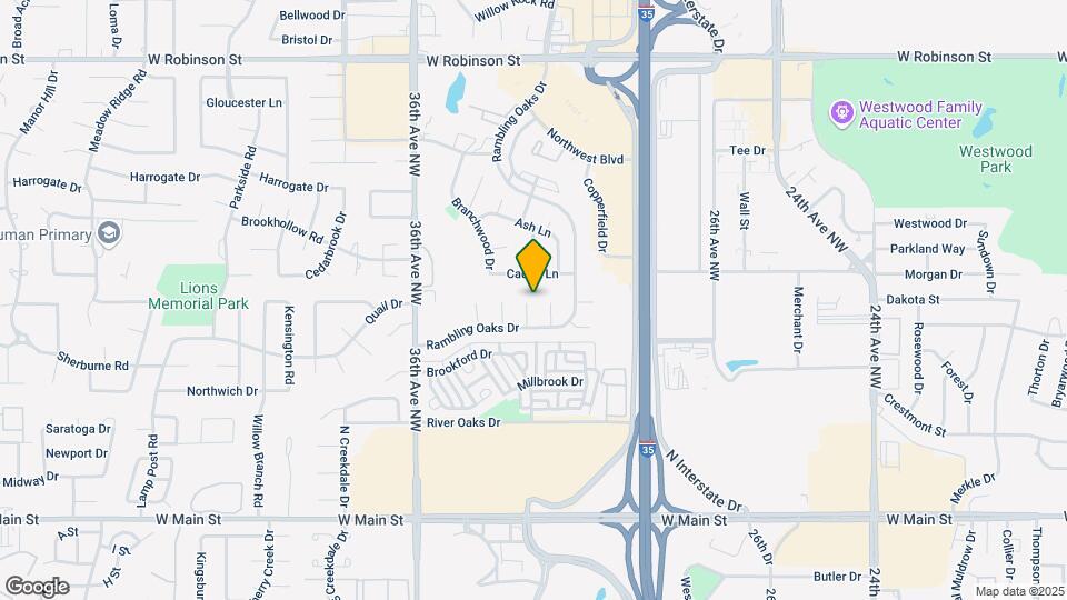 517 Fenwick Ct Map and Location Details