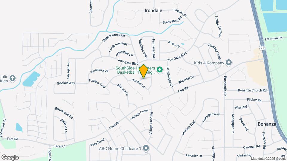 1149 Bonita Way Map and Location Details