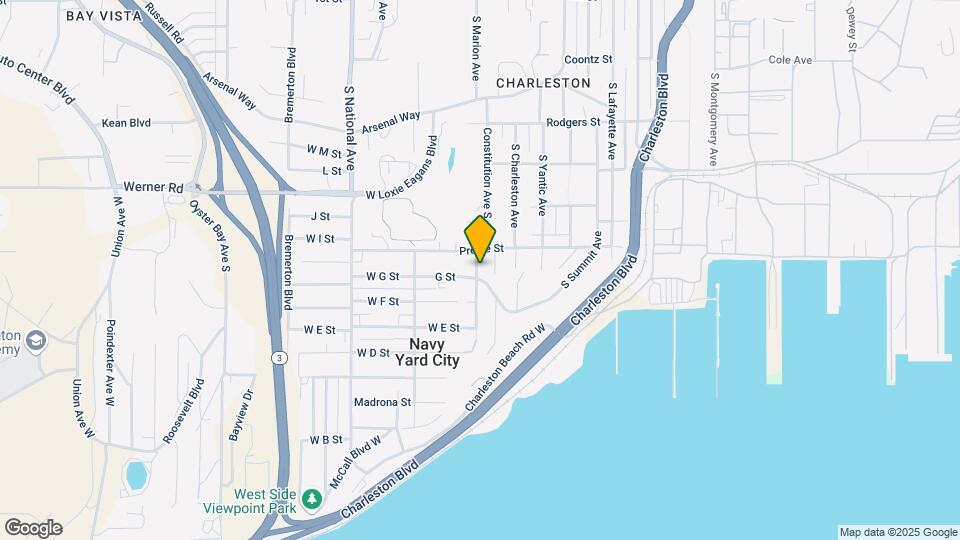 881 S Summit Ave Map and Location Details