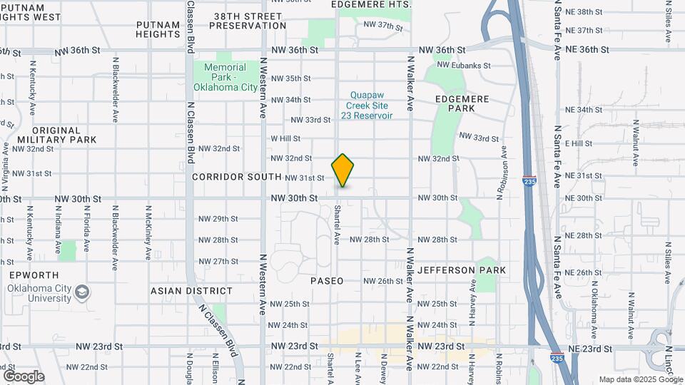 735 NW 30th St Map and Location Details