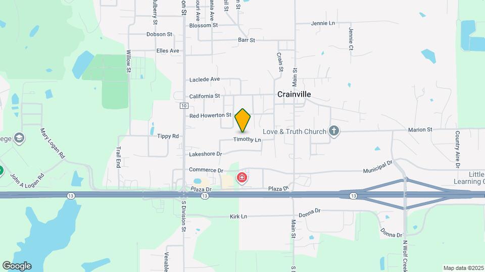 502 Timothy Ln Map and Location Details