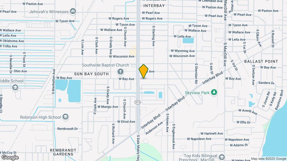 3716-3718 W Bay Ave Mapa y Detalles de la Ubicación