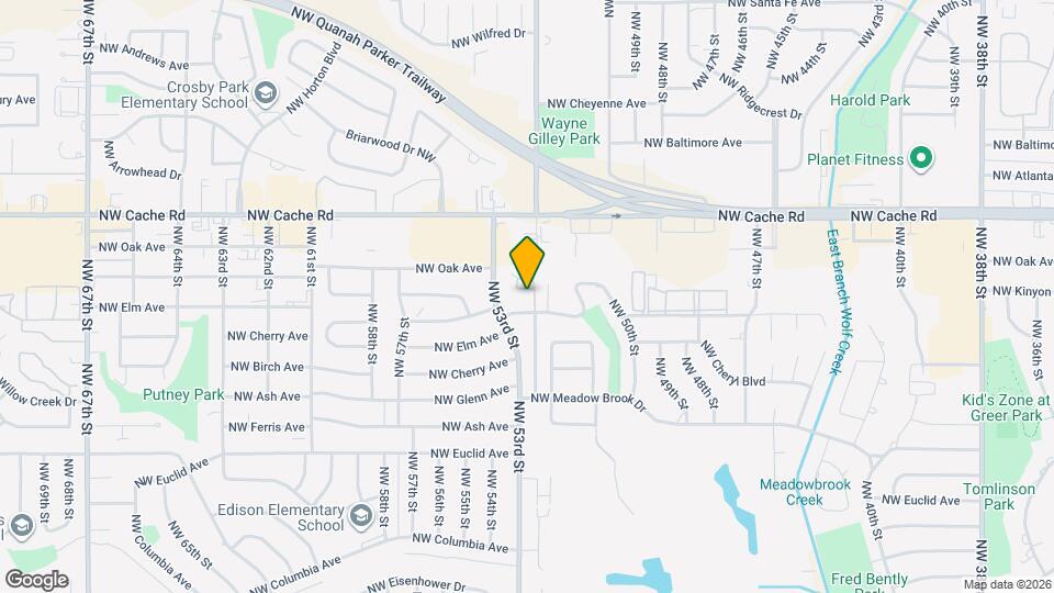 1104 NW 52nd Cir Map and Location Details