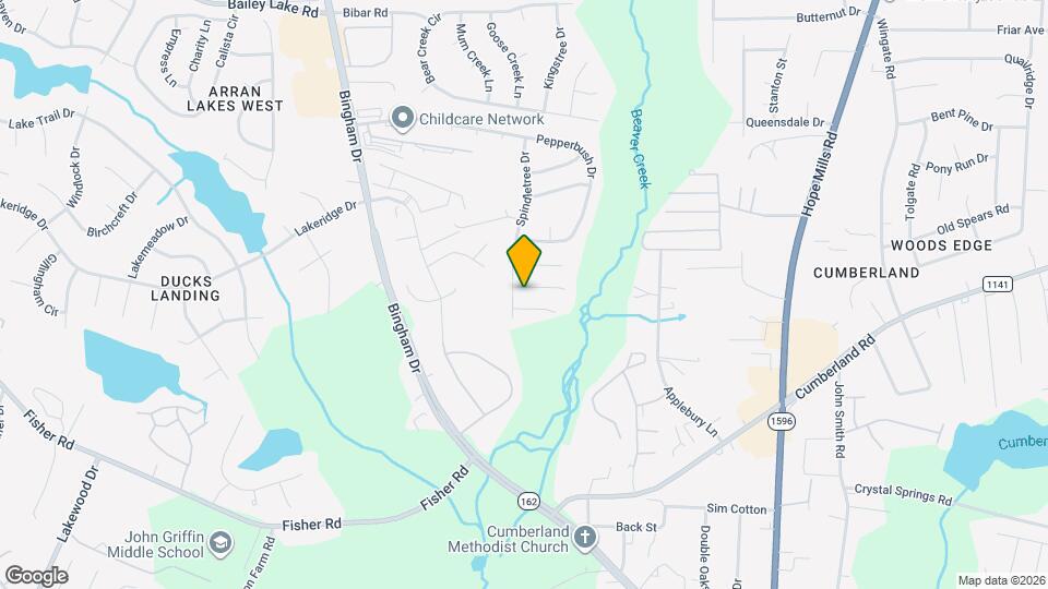 5595 Quietwood Pl Map and Location Details