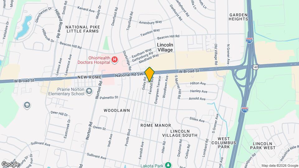 53 Fernhill Ave Map and Location Details