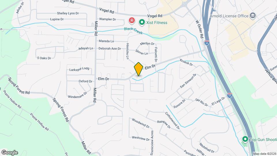 2512 Elmwood Pkwy Map and Location Details