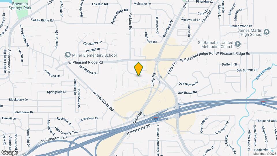5912 Pleasant Hill Dr Map and Location Details