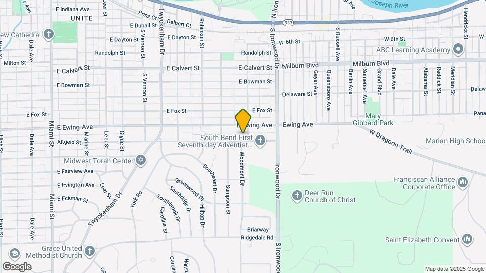 1845 Altgeld St Map and Location Details
