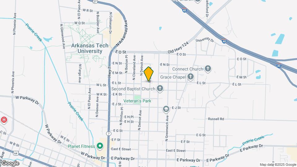 418 E L St Map and Location Details