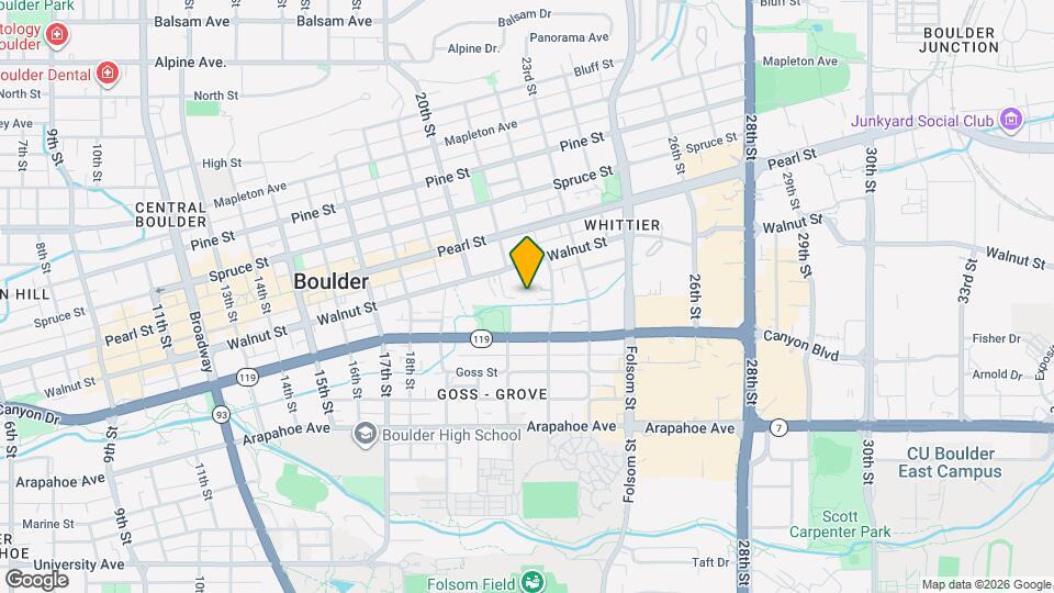2155 S Walnut St Mapa y Detalles de la Ubicación