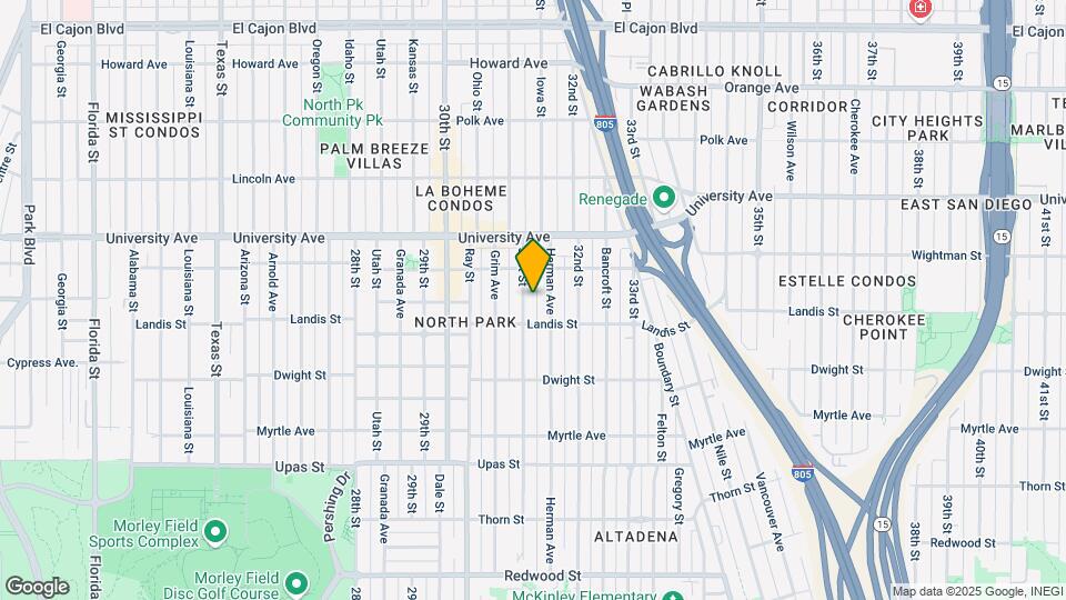 3745 31st St Mapa y Detalles de la Ubicación