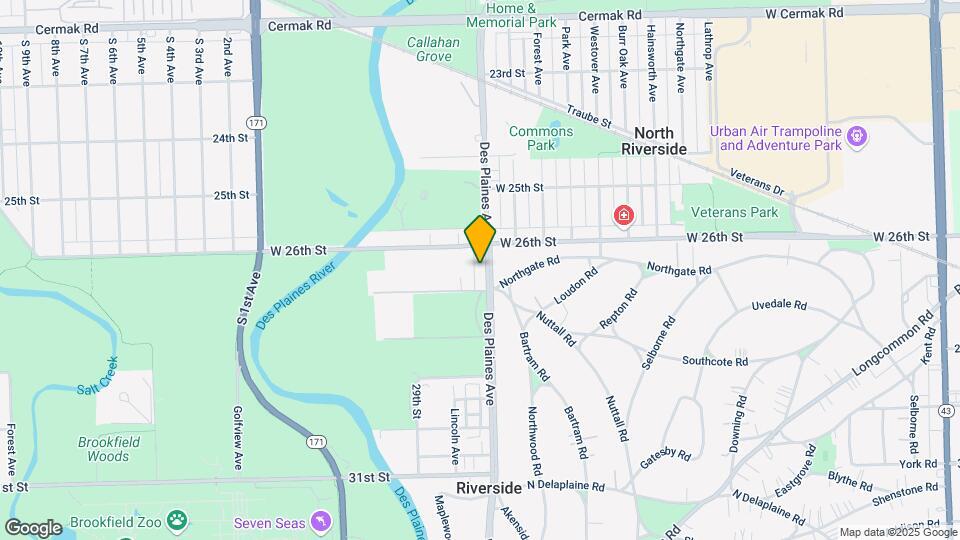2628-2632 Desplaines Ave Map and Location Details