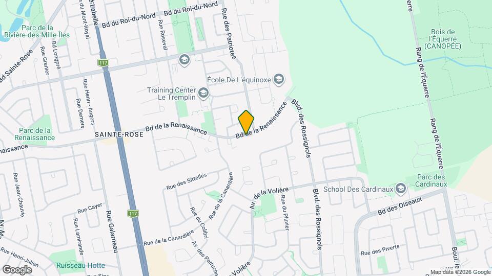 2690 De La Renaissance Boul Map and Location Details