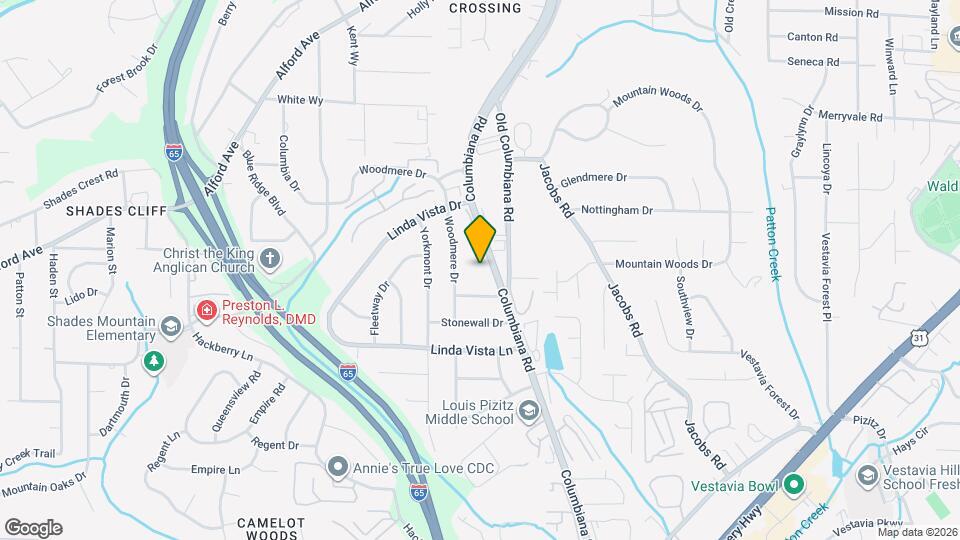 2444 Columbiana Rd Map and Location Details