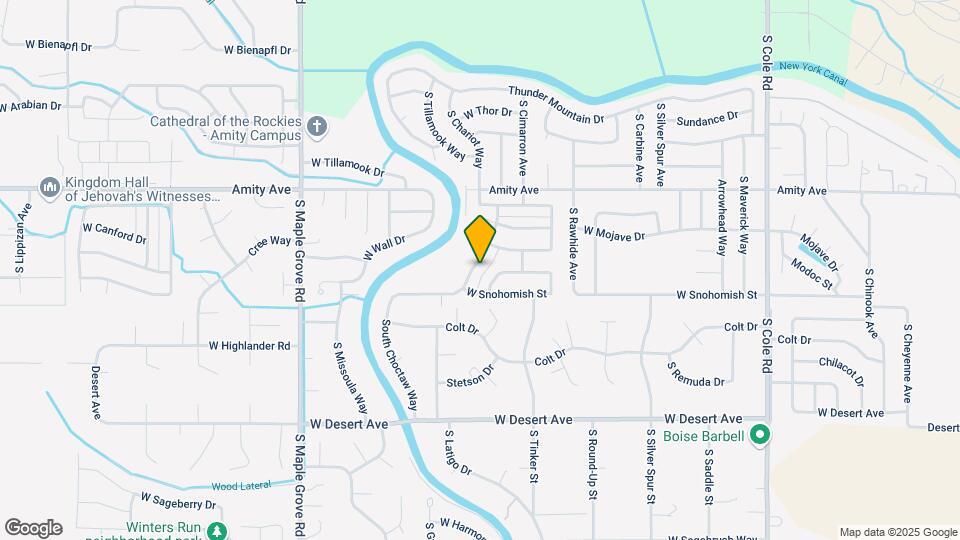 4862 S Chex Way Map and Location Details