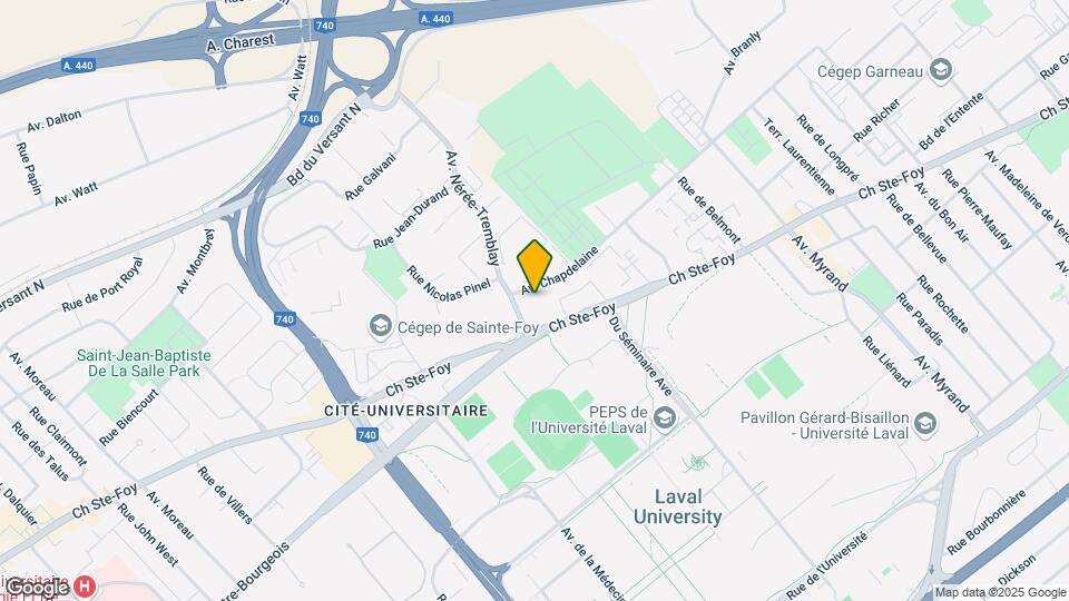 2333 Chapdelaine Ave Map and Location Details