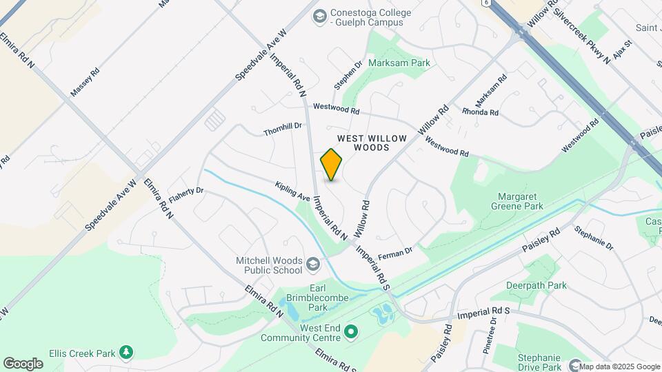 37 Dunhill Crescent Map and Location Details