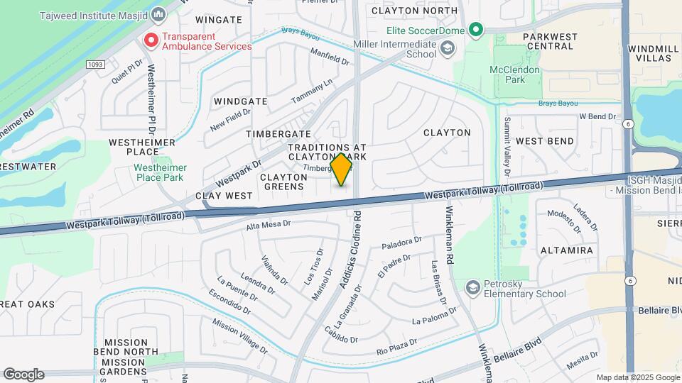 4026 Clayton Bend Ct Map and Location Details