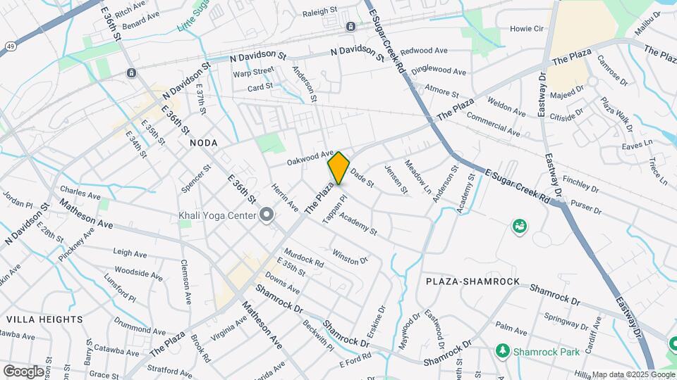 1314 Anderson St Map and Location Details