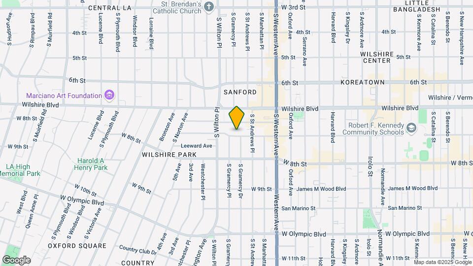 3939 W 7th St Map and Location Details