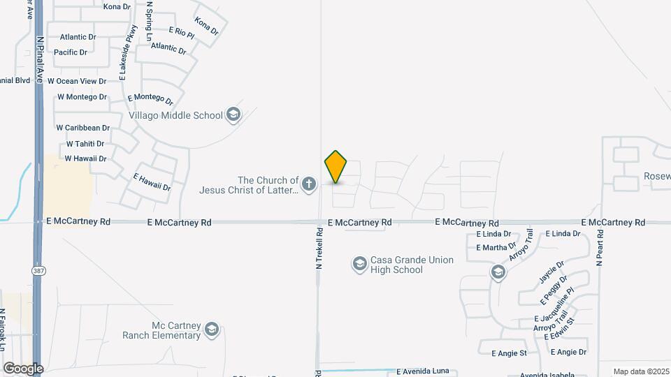 1118 E Brookwood Dr Mapa y Detalles de la Ubicación