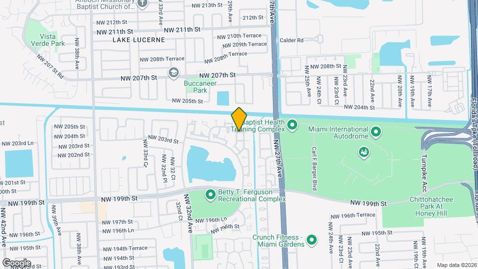 20423 NW 29th Pl Map and Location Details