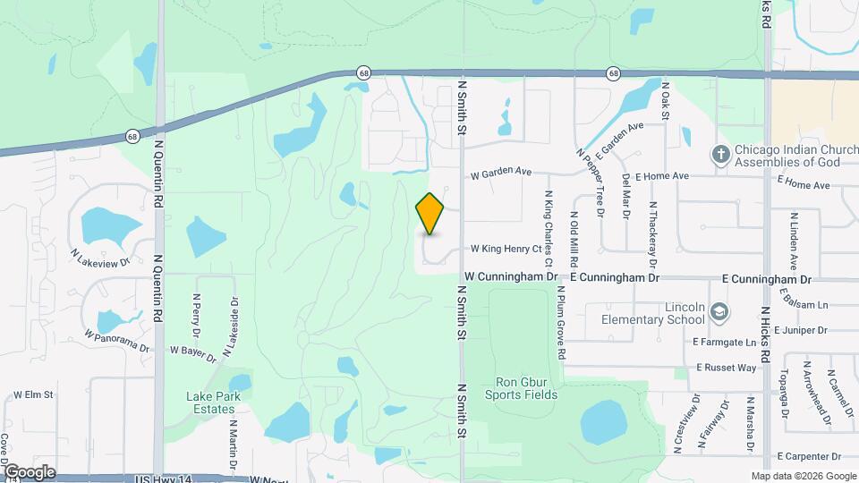 1249 N Wellington Dr Map and Location Details