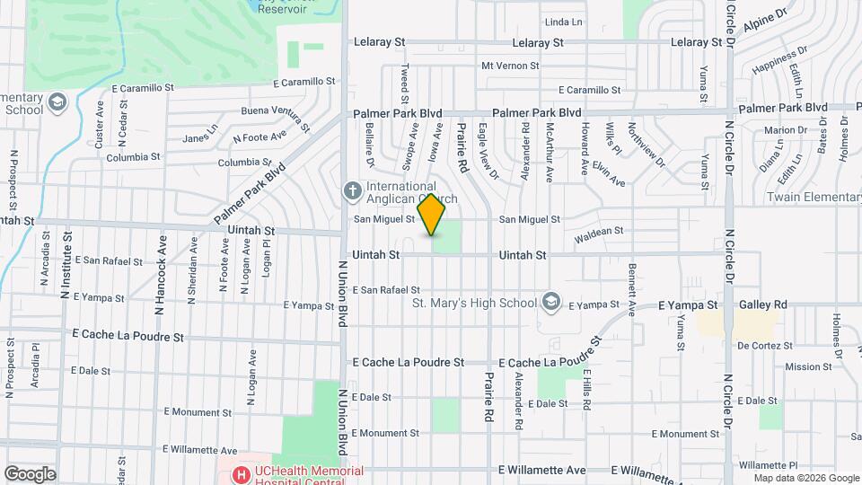 1210 Iowa Ave Map and Location Details