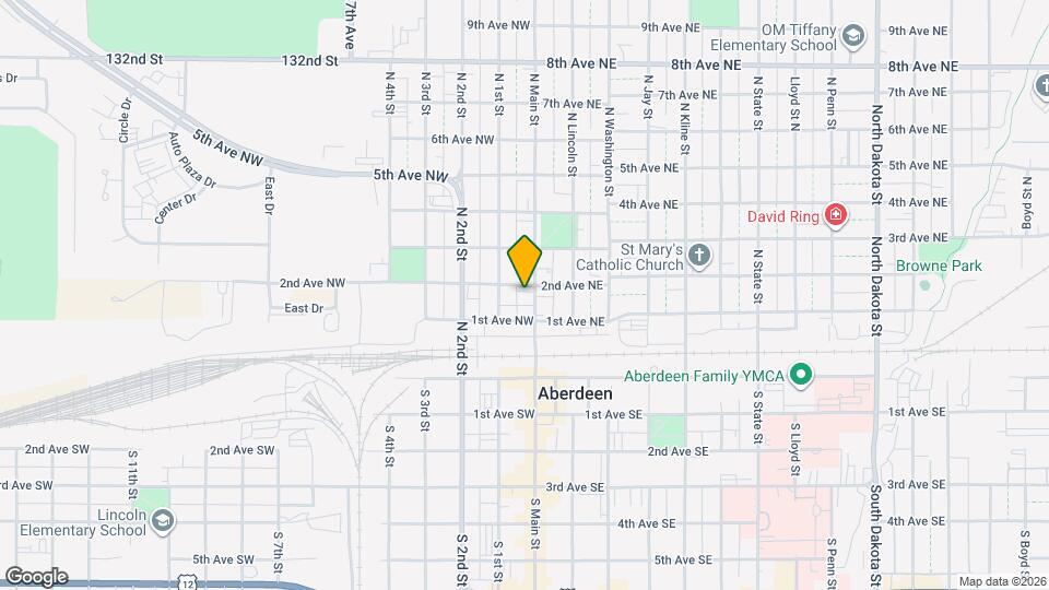 117 N Main St Map and Location Details