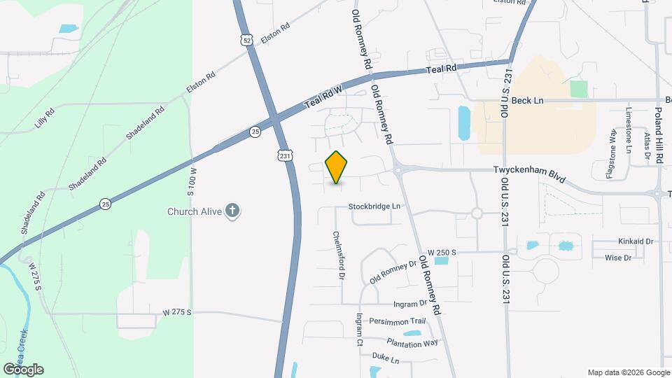 3124 Brunswick Ct S Map and Location Details