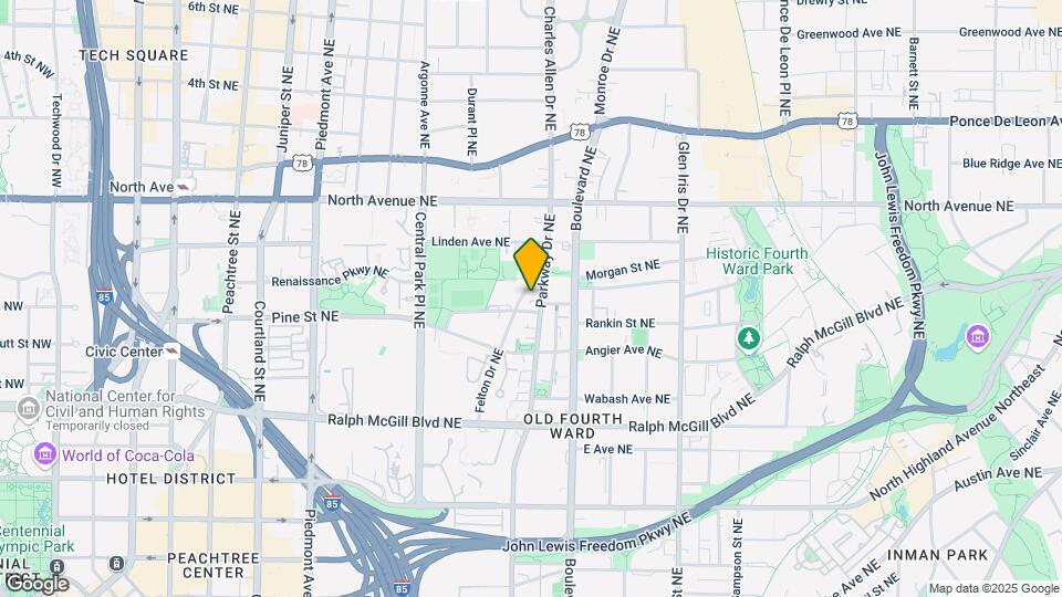 504 NE Parkway Dr Map and Location Details