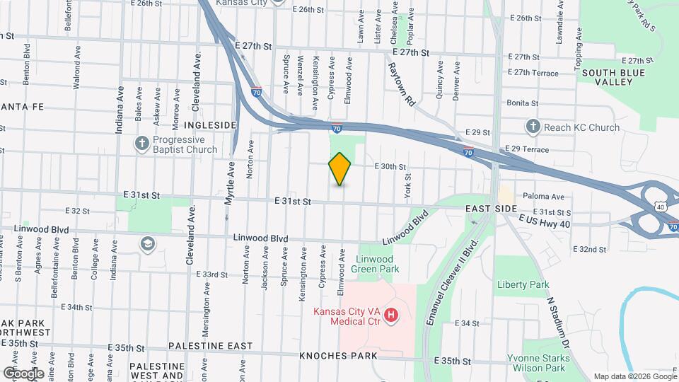 3032 Elmwood Ave Map and Location Details