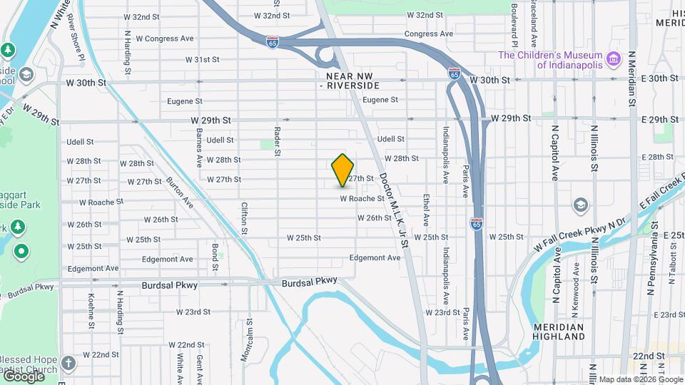 828 W Roache St, Unit TBD Mapa y Detalles de la Ubicación