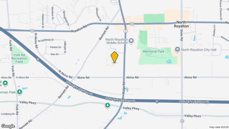 14927 Royal Ridge Ln Map and Location Details