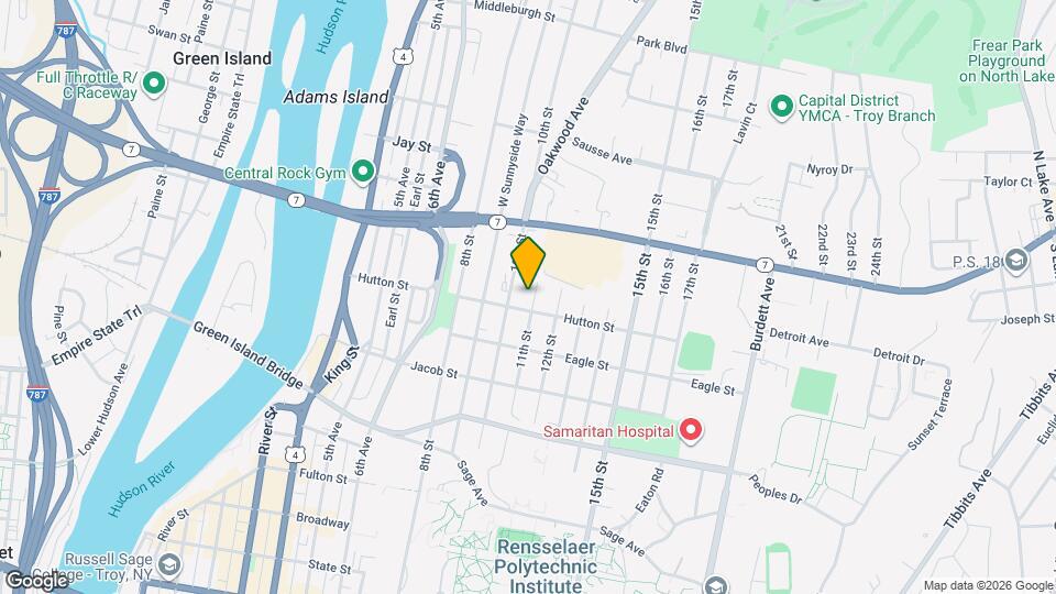 238 11th St, Unit First Floor Map and Location Details