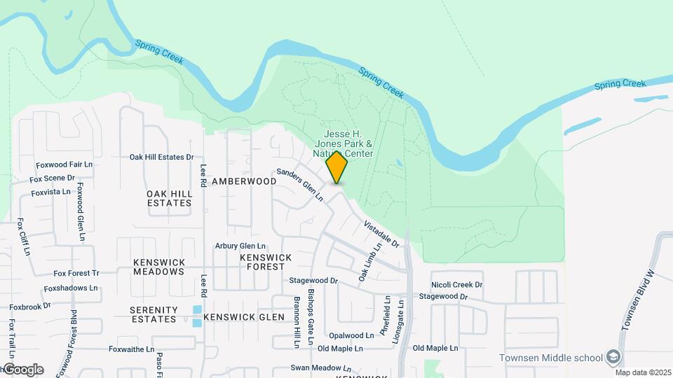 20831 Bonham Park Ln Map and Location Details