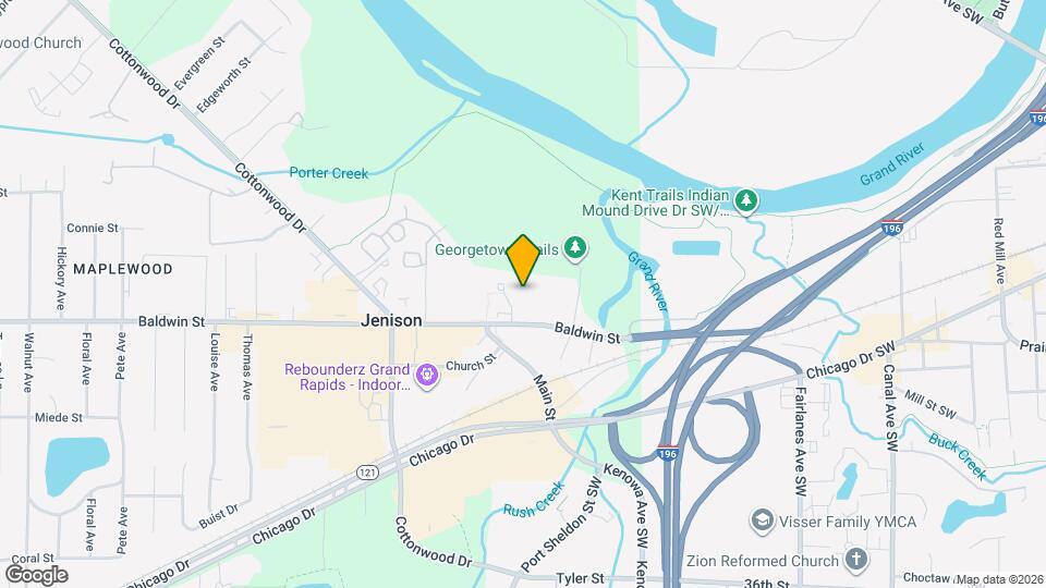 187 Baldwin St Map and Location Details