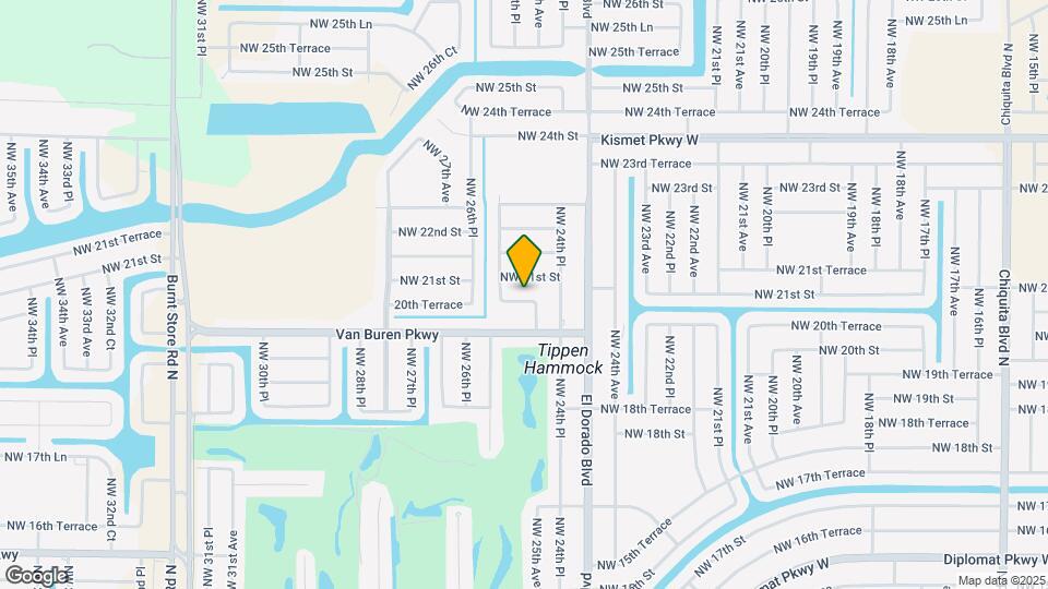 2507 NW 20th Terrace Map and Location Details