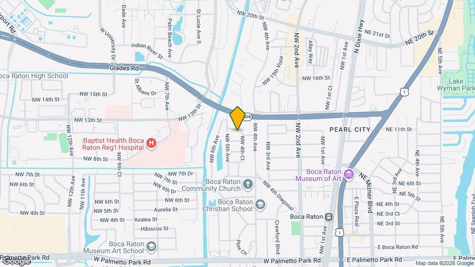 464 NW 11th St Map and Location Details
