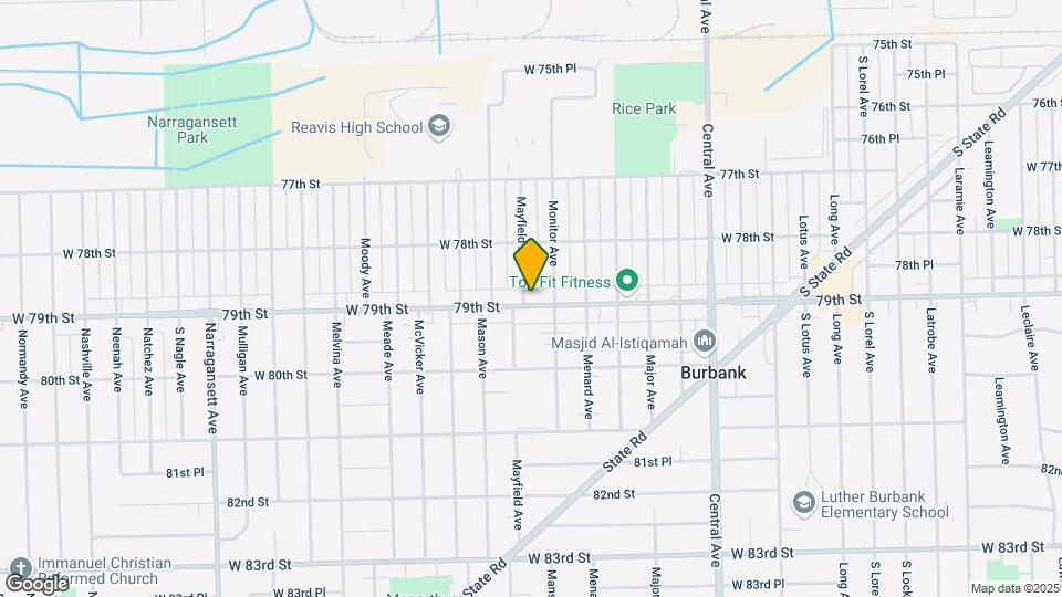 5848-5850 W 79th St Map and Location Details