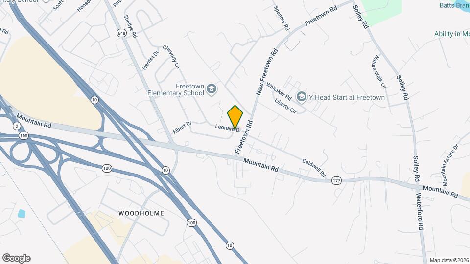 1242 Cedarcliff Dr Map and Location Details