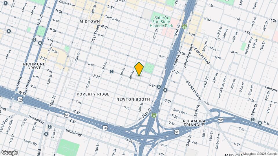 1728 27th St Map and Location Details