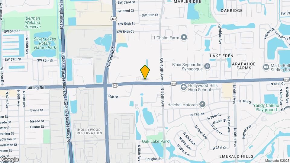 4131 Stirling Rd, Unit 304 Mapa y Detalles de la Ubicación