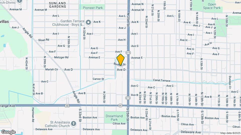2604 Avenue D Map and Location Details