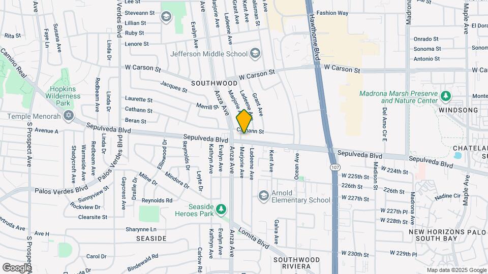 4401 Sepulveda Blvd Map and Location Details