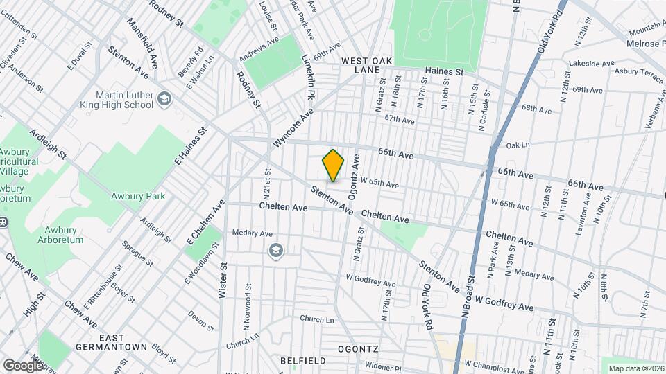 1933 Colonial St Map and Location Details