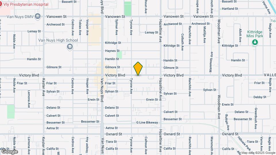 14230 Victory Blvd Map and Location Details
