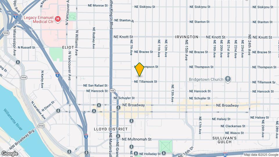 2116 NE 8th Ave Map and Location Details