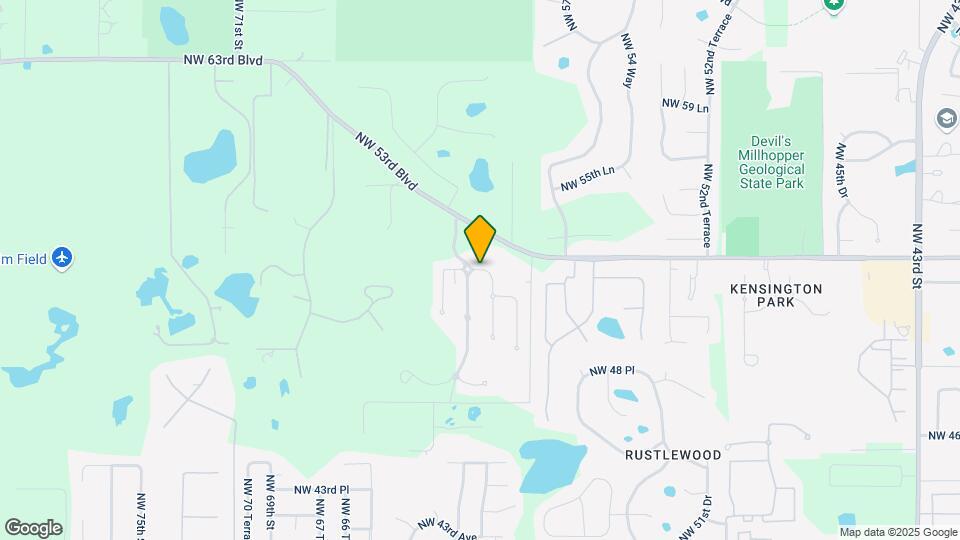 9727 SW 52 Ln Map and Location Details