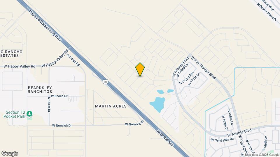 24847 N 175th Dr Map and Location Details